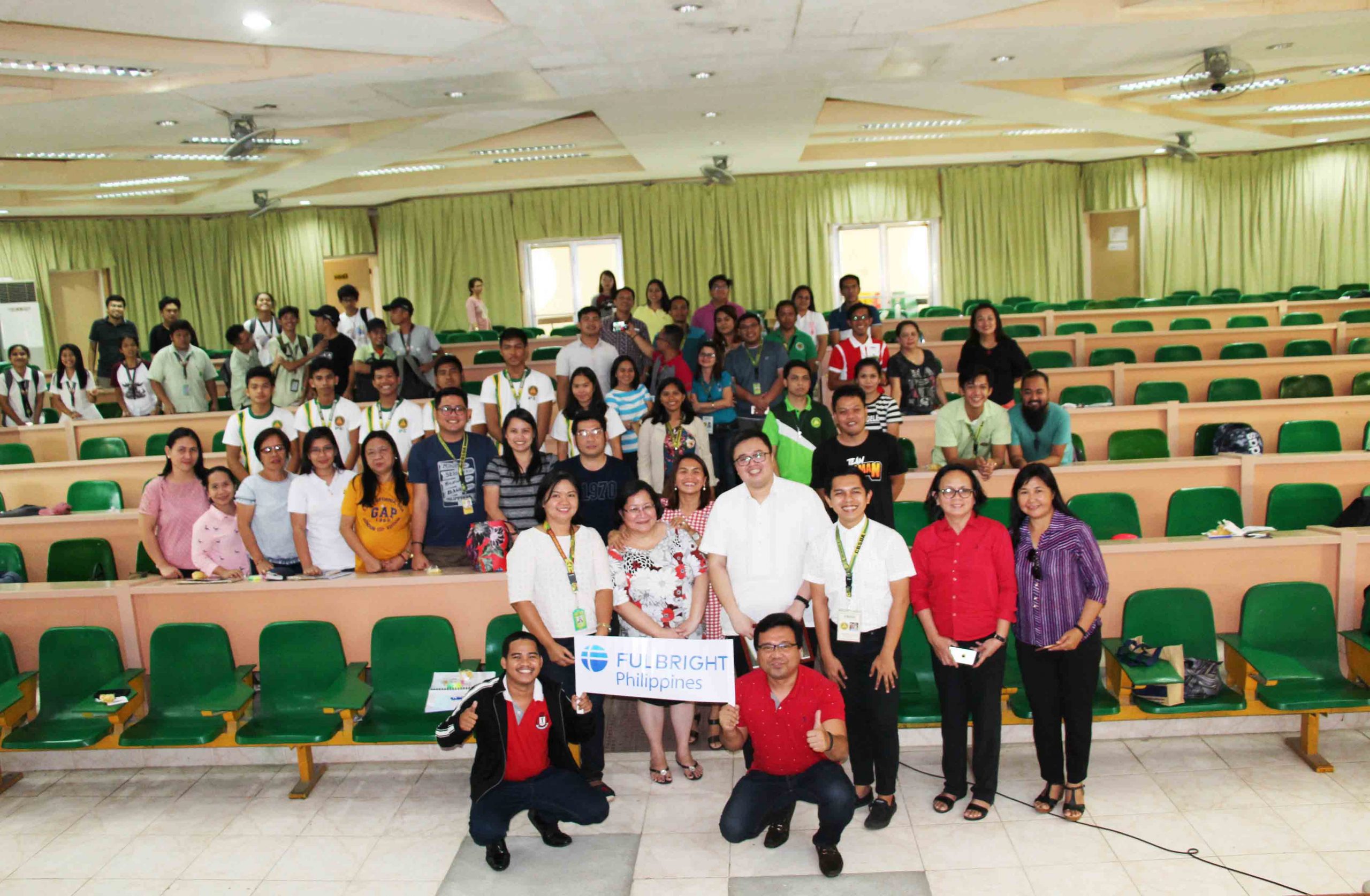 Fulbright Philippines promotes US scholarships at CBSUA