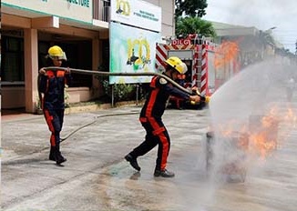 CBSUA conducts FIRE and EARTHQUAKE DRILL