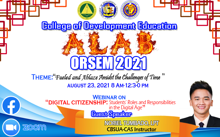 CDE holds Virtual College ORSEM