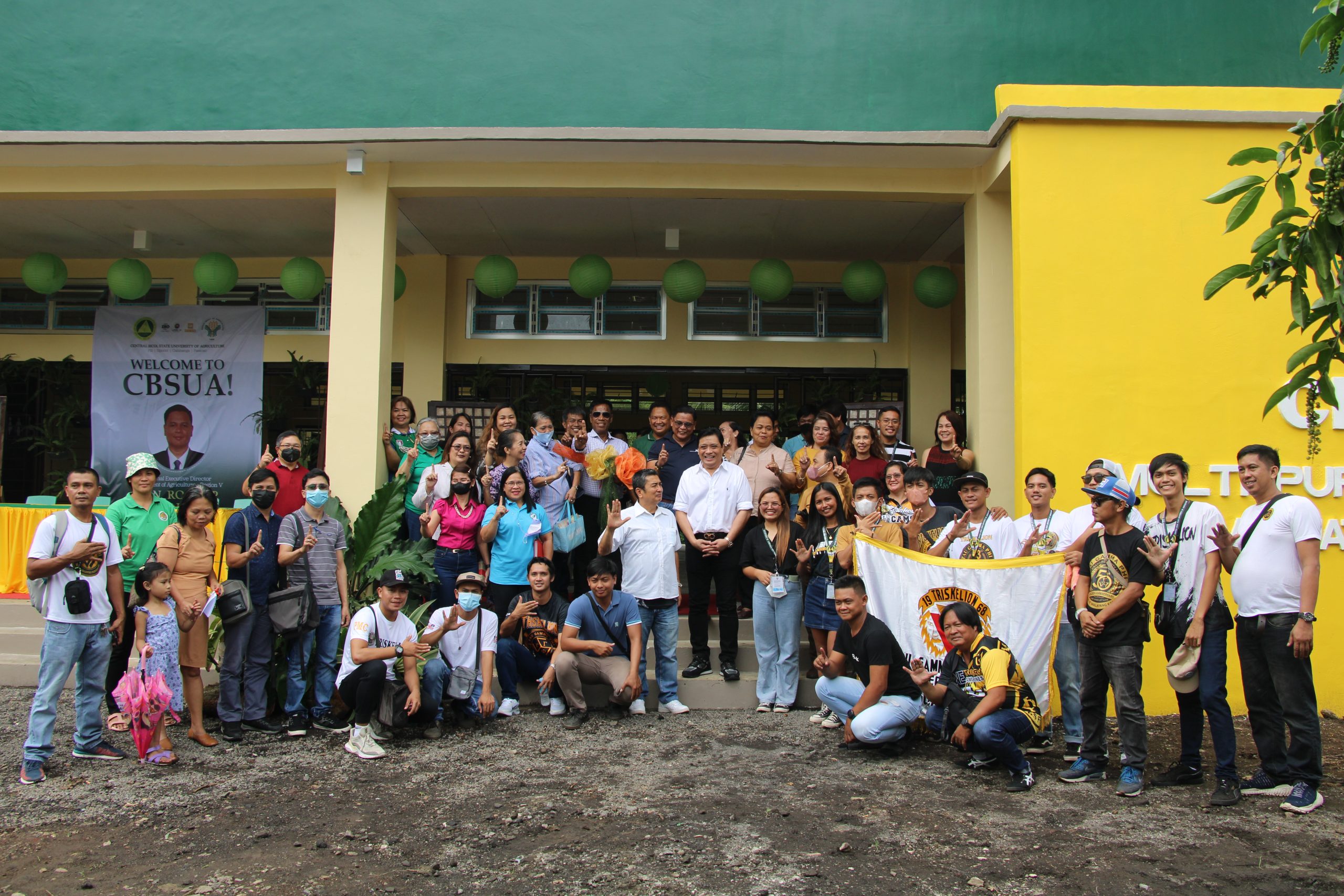 CBSUA RC LEADS THE BLESSING, TURNOVER, LAUNCHING OF THE EVACUATION CENTER