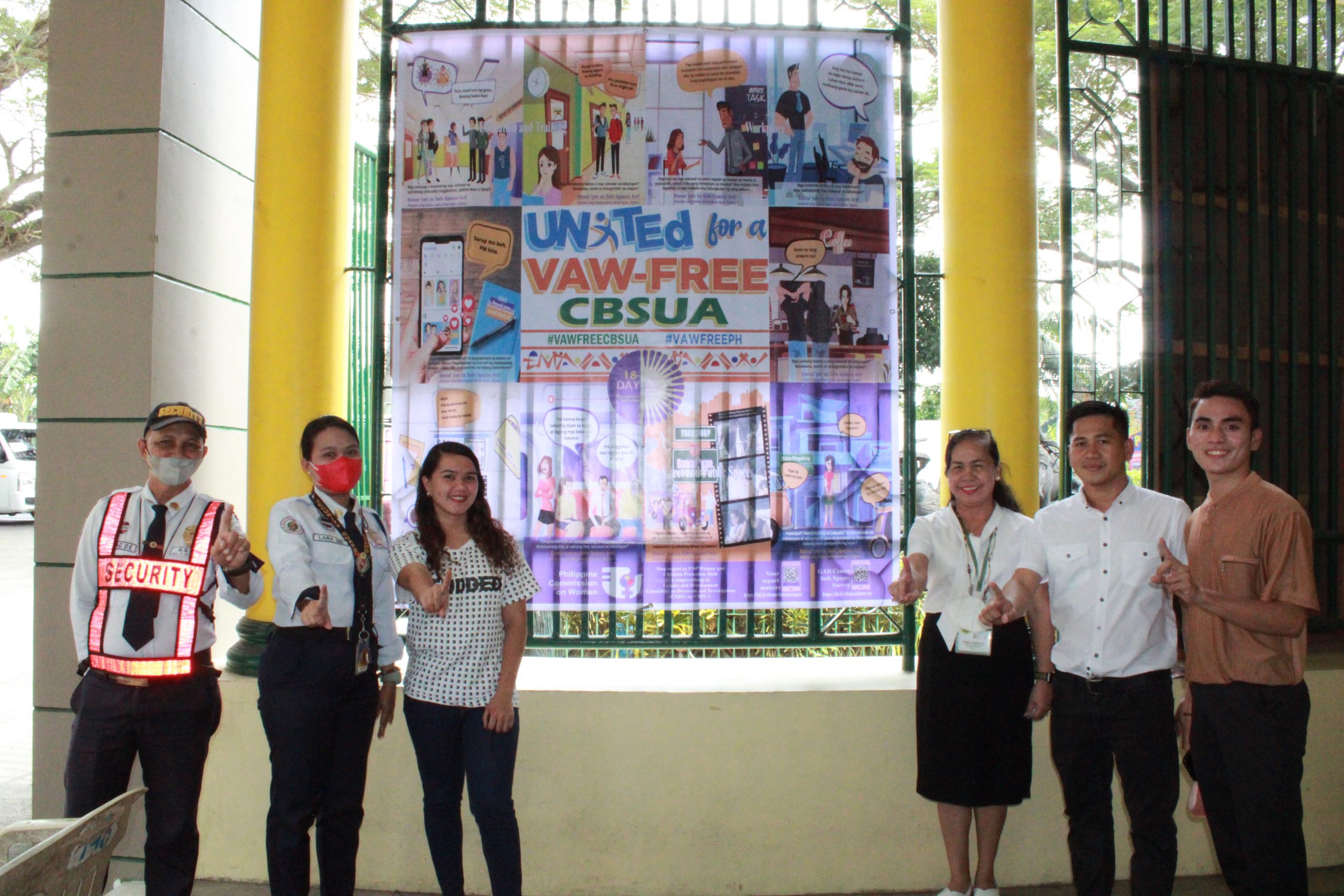 CBSUA LAUNCHES 18-DAY CAMPAIGN TO END VAW
