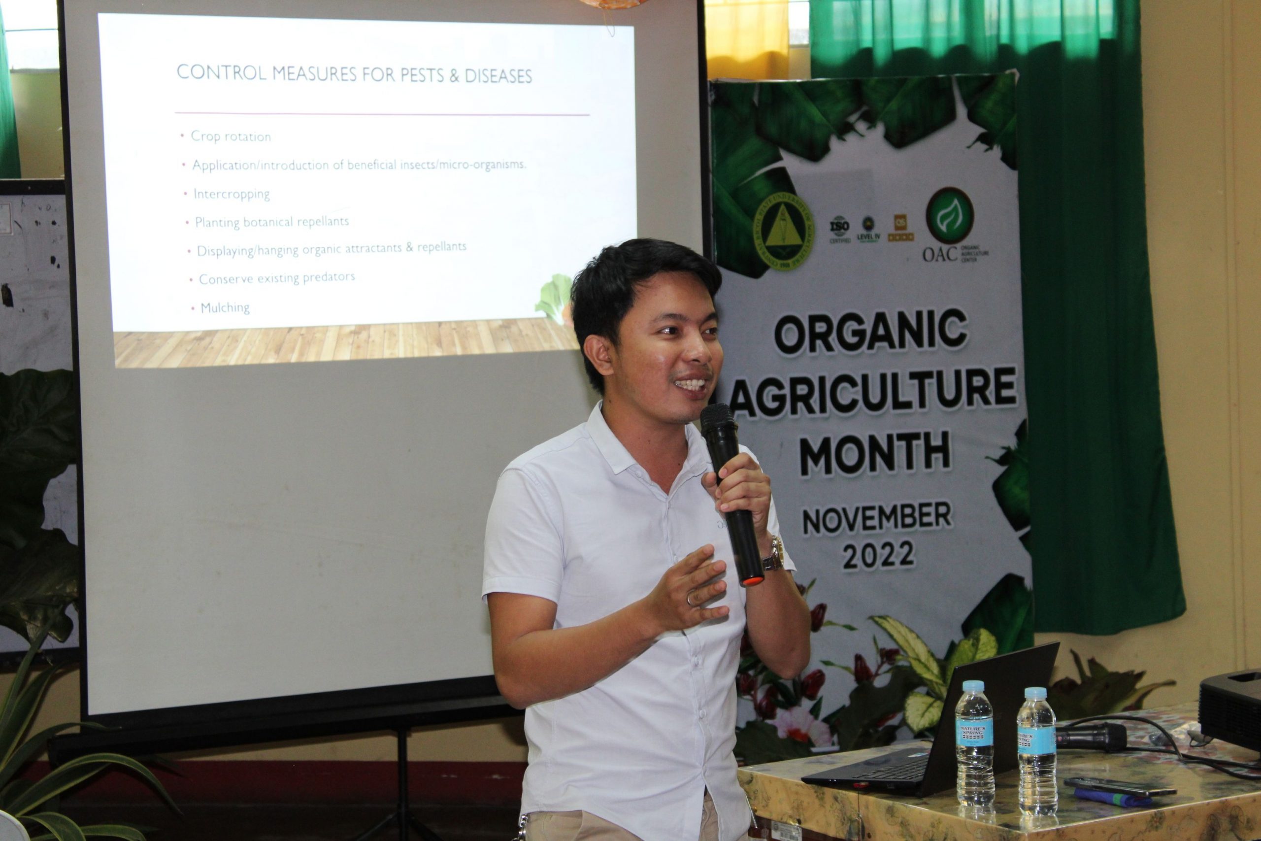 OAC PARTNERS WITH HRMDO FOR TRAINING ON ORGANIC VEGETABLE PRODUCTION