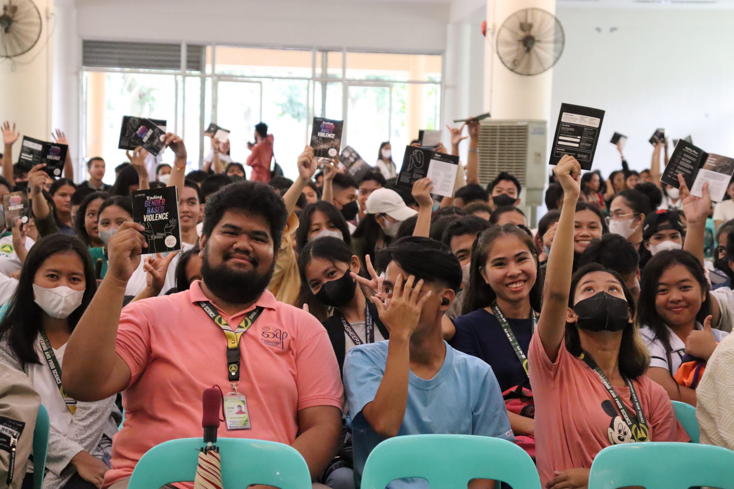 CBSUA CAMPAIGNS FOR A VAW-FREE PHILIPPINES