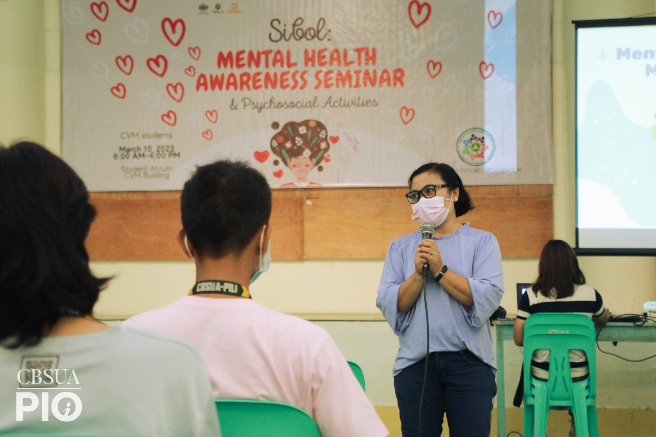 OSAS GUIDANCE AND COUNSELING UNIT PROMOTES MENTAL HEALTH TO CVM STUDENTS