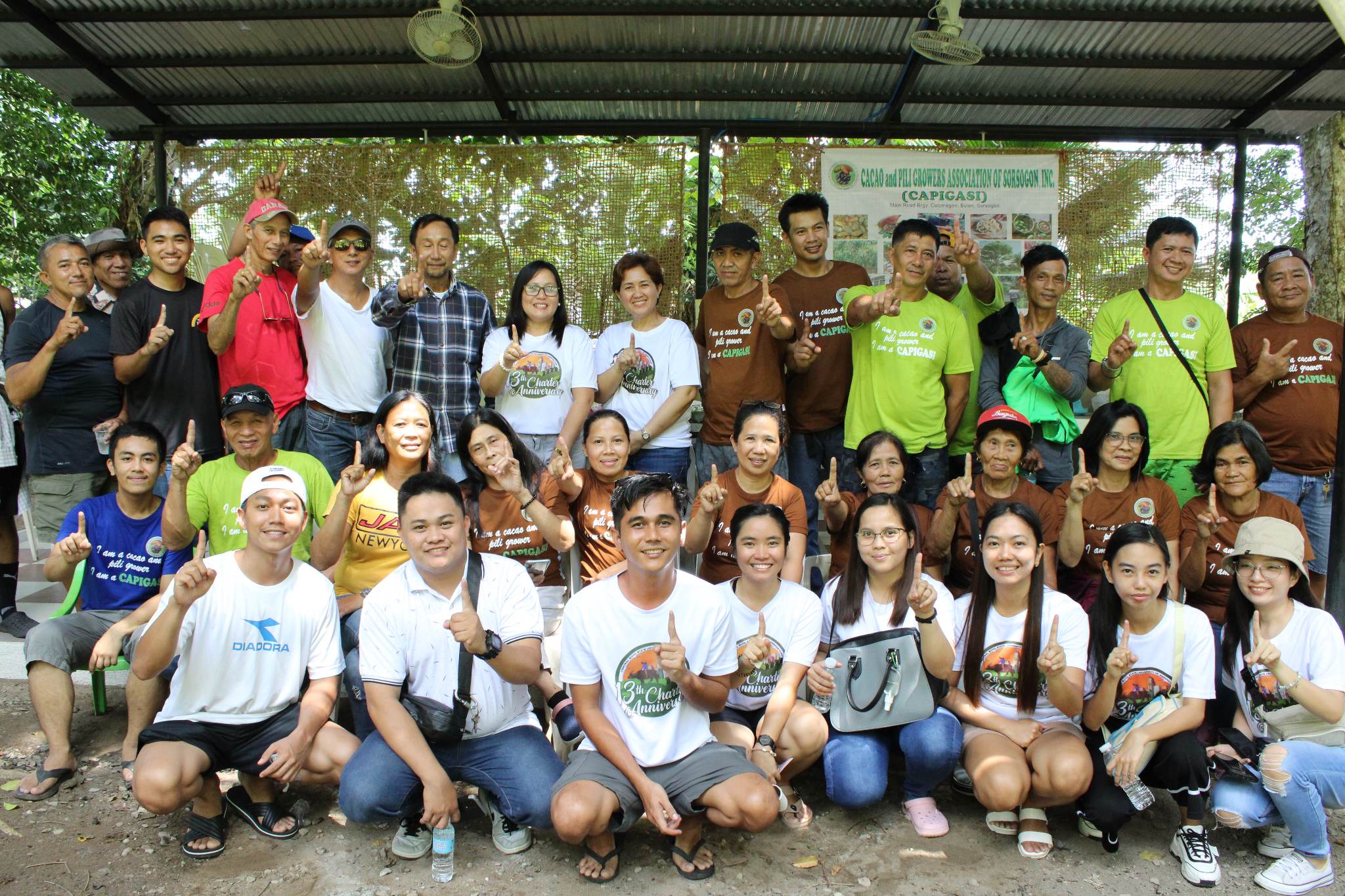 RI CLUSTER-CACAO TEAM VISITS PROJECT PARTNERS IN BULAN, SORSOGON