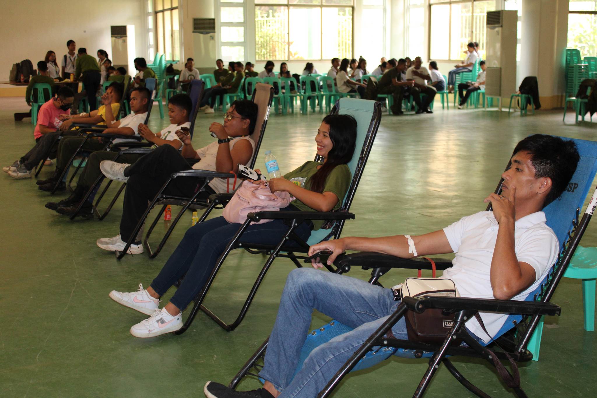 CBSUA-NSTP SPEARHEADS BLOOD DONATION DRIVE