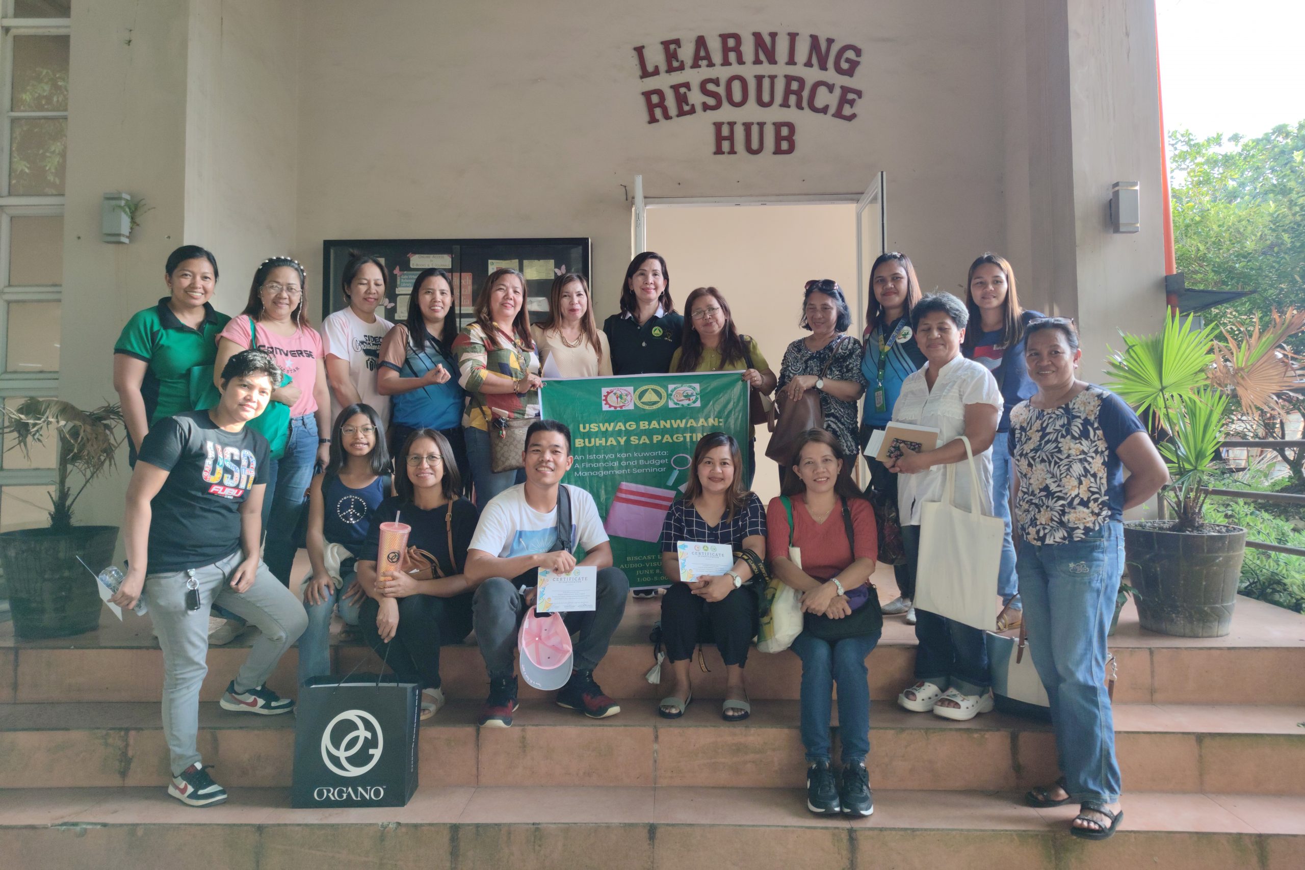 CBSUA-CEM LEADS CLEAR PROJECT TRAINING ON FINANCIAL LITERACY