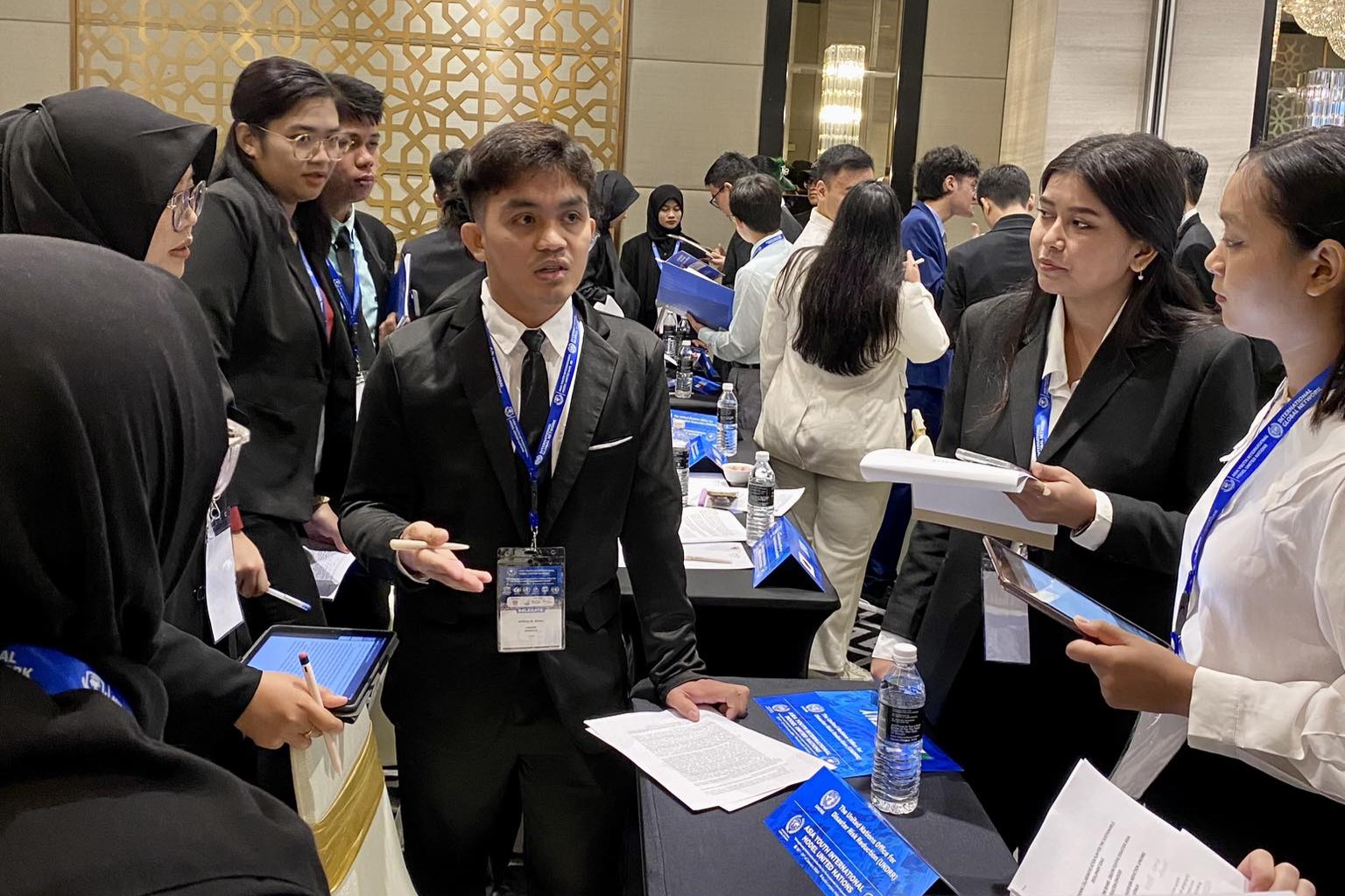CDE STUDENT JEFFREY BELEN REPRESENTS CBSUA IN ASIA YOUTH INTERNATIONAL MODEL UNITED NATIONS