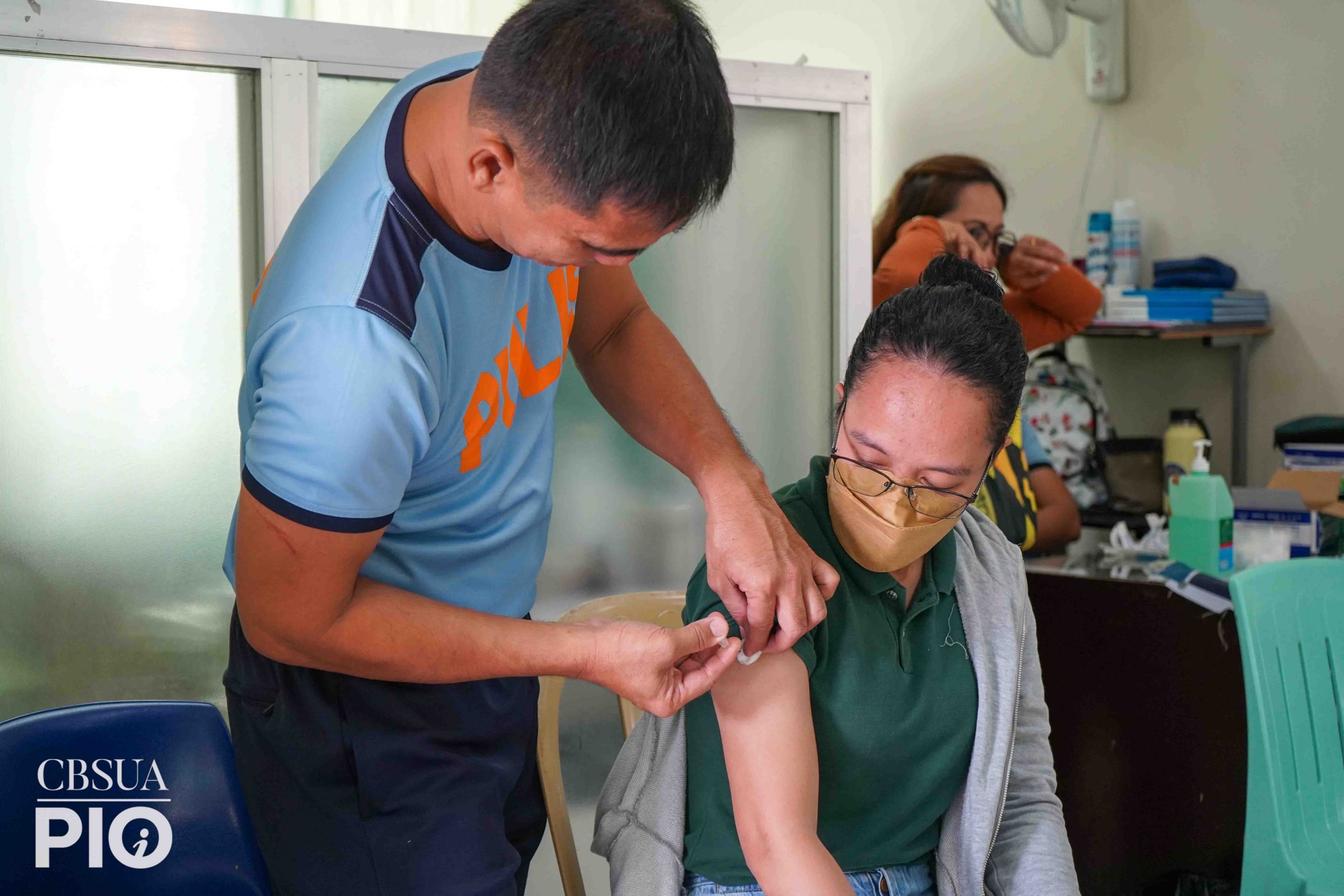 CBSUA ORGANIZES FLU VACCINATION FOR ITS PERSONNEL
