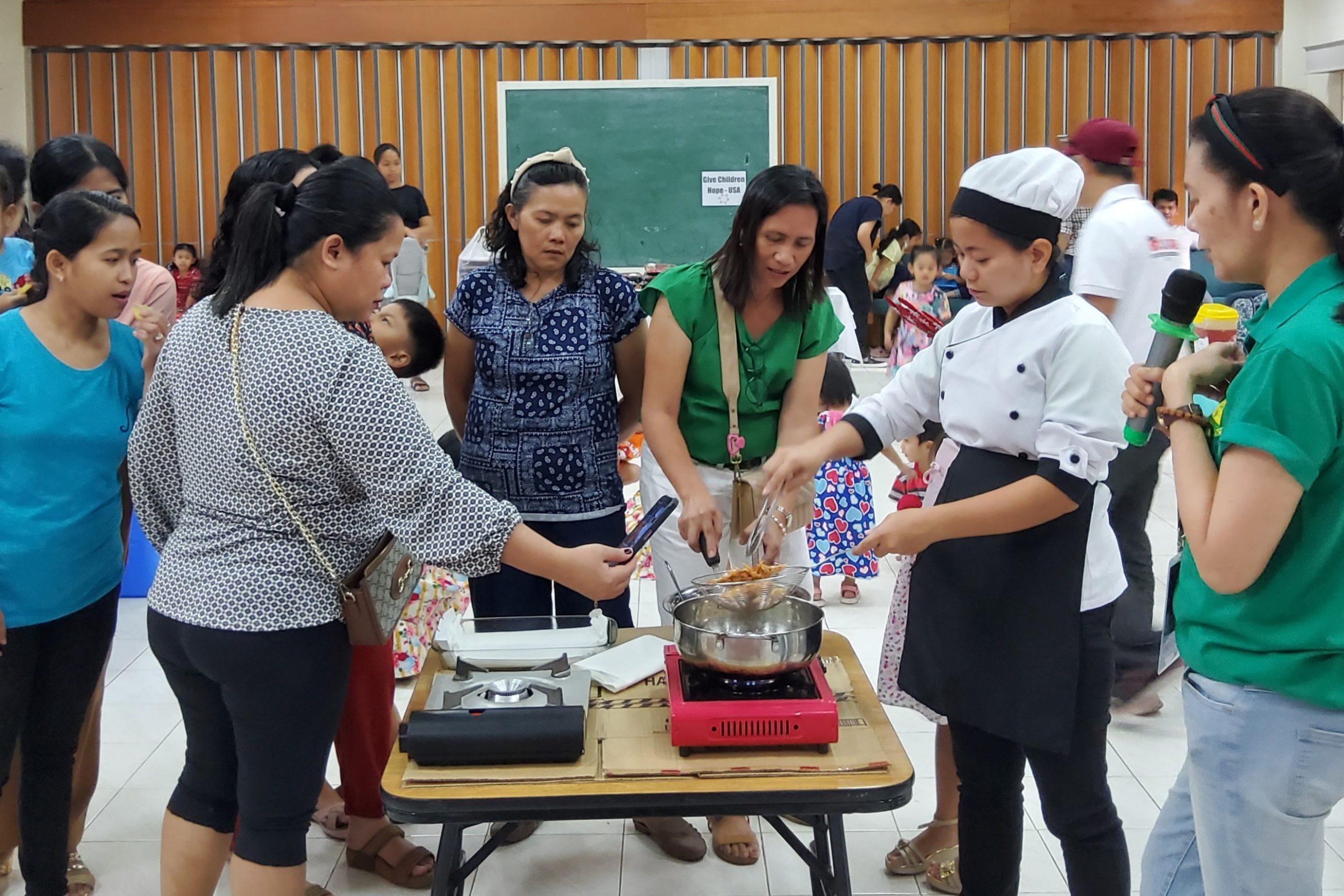 OAC EMPOWERS COMMUNITY WITH HEALTHY FOOD COOKING DEMO FOR CHILD NUTRITION