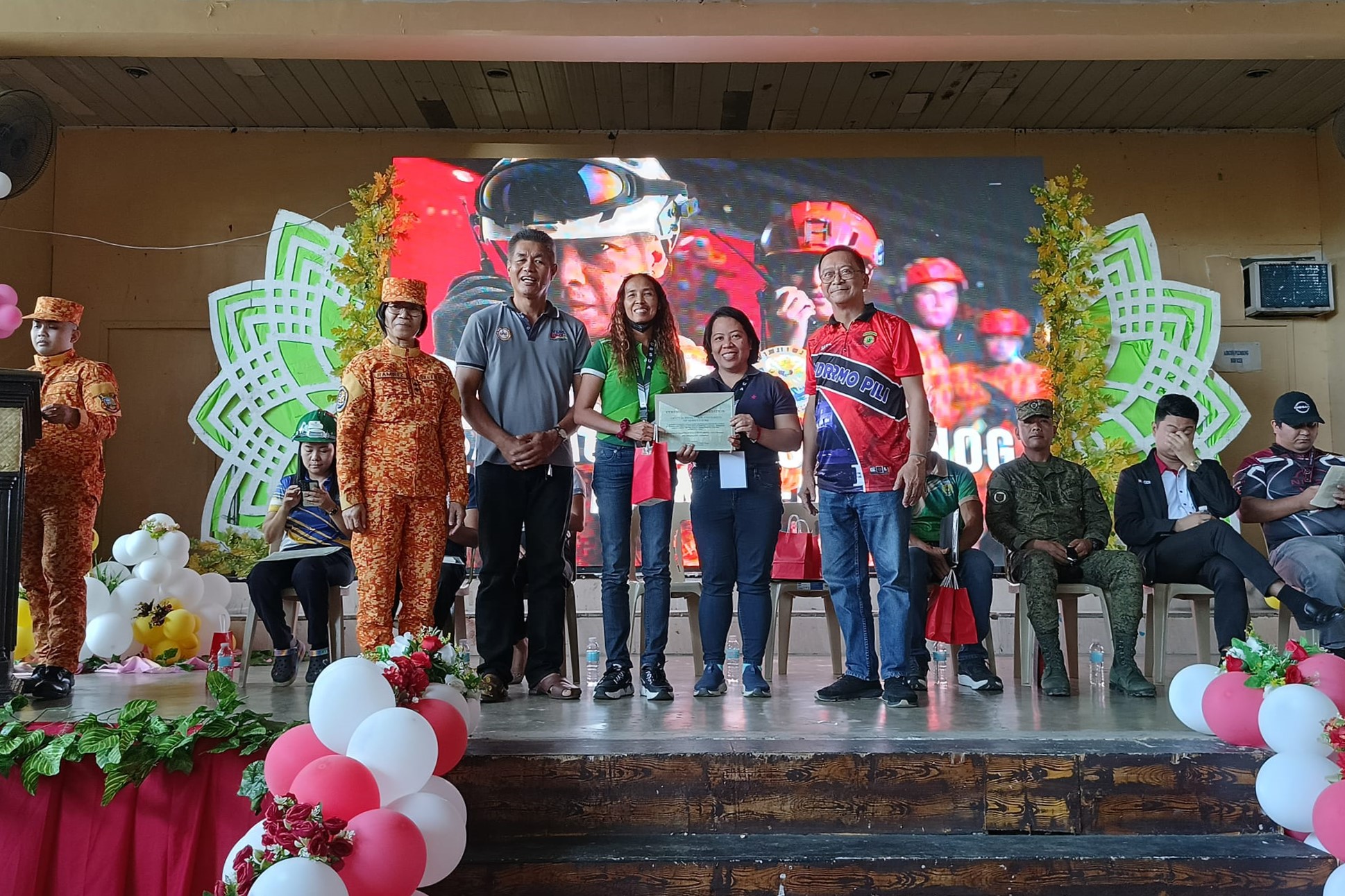 CRC, NSTP OFFICE JOIN BFP PILI IN FIRE PREVENTION MONTH KICK OFF
