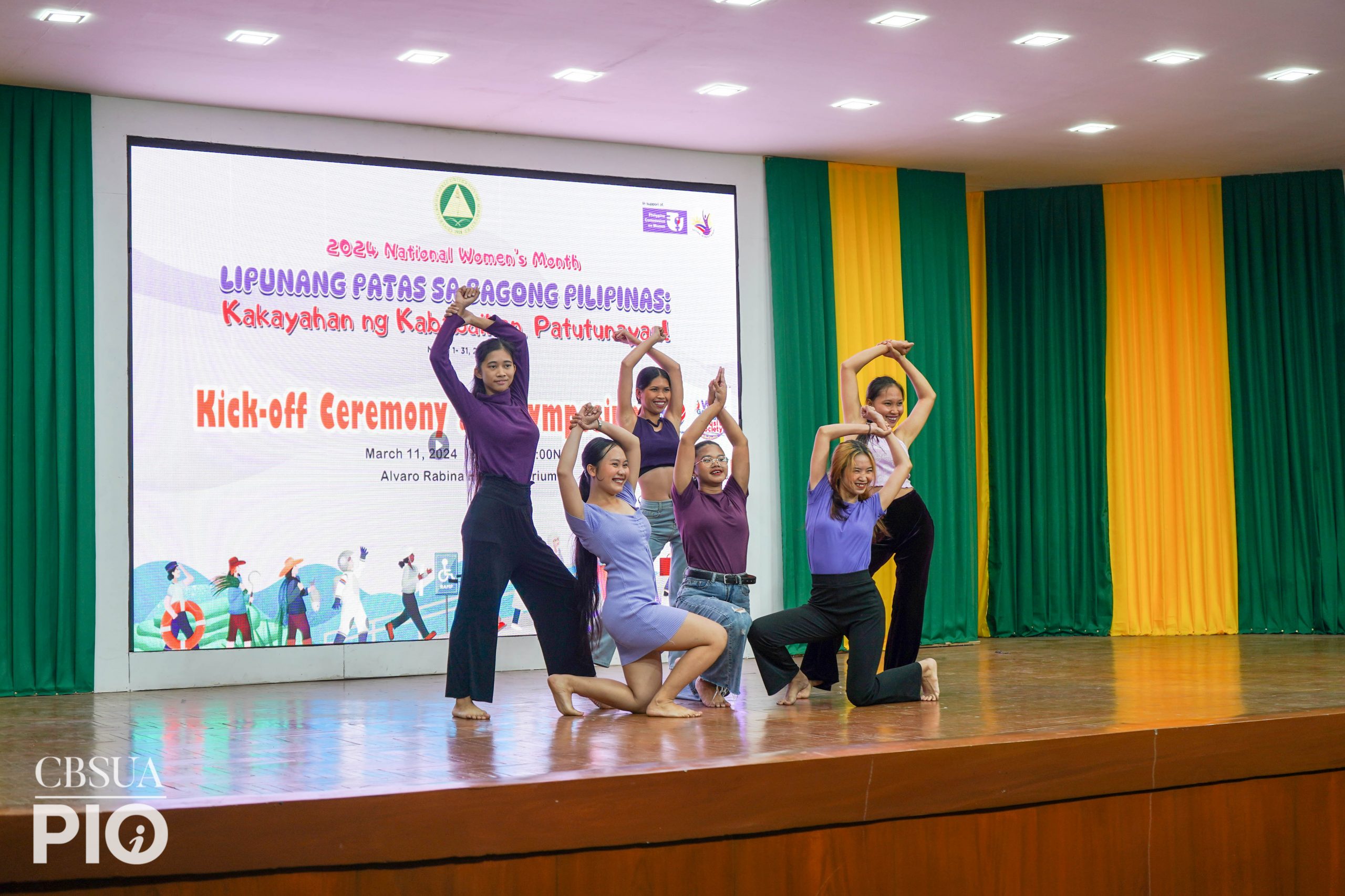 CBSUA COMMENCES NATIONAL WOMEN’S MONTH WITH KICK-OFF ACTIVITY