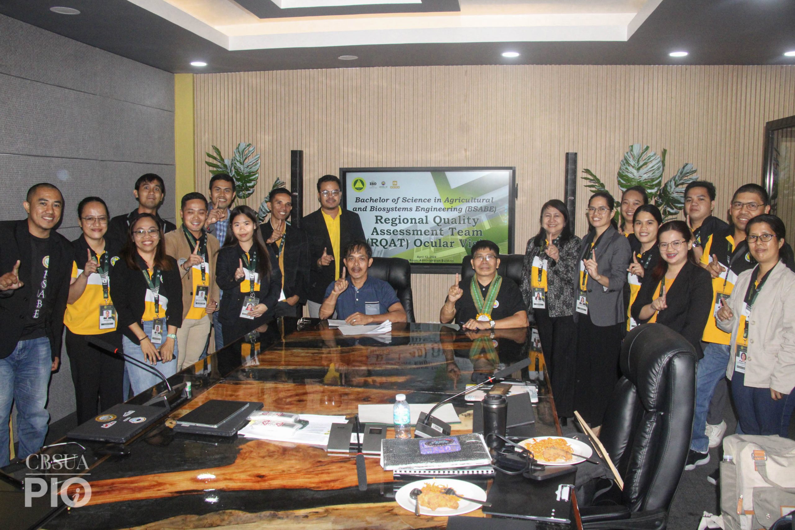 CHED RQAT EVALUATES CBSUA’S BSABE PROGRAM, IDENTIFIES AREAS FOR IMPROVEMENT