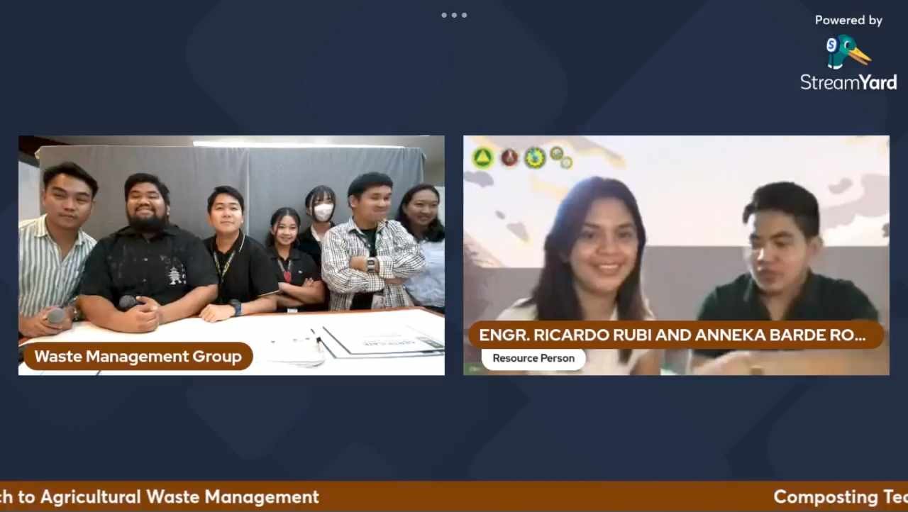 e-Balangibog Webinar Series Launches with Focus on Agricultural Waste Management