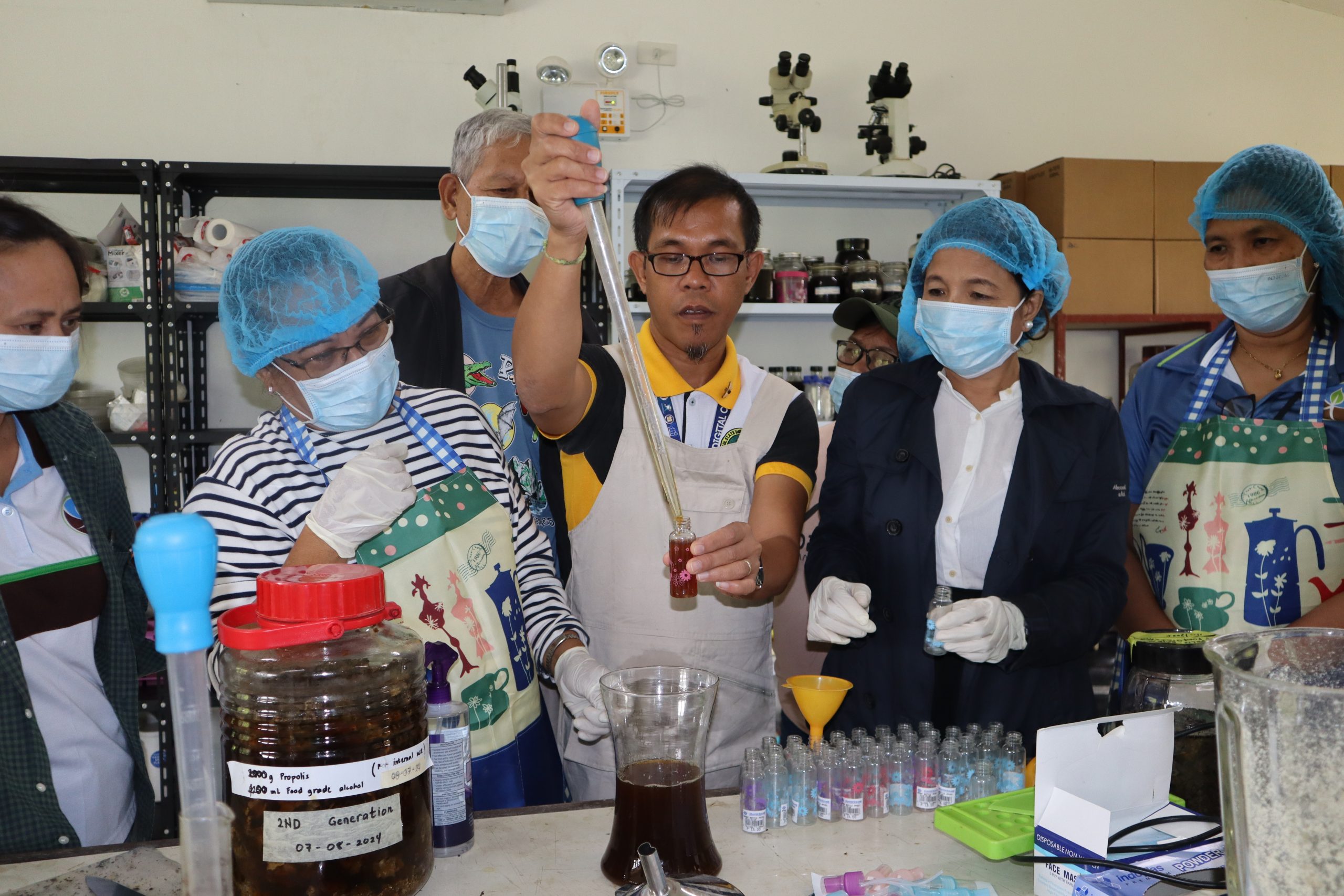 CBSUA RAC, MAGO CONDUCT TRAINING WORKSHOP ON STINGLESS BEE PRODUCT DEVELOPMENT